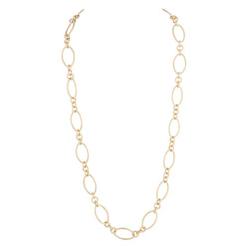 Merx Fashion Gold Chain Necklace