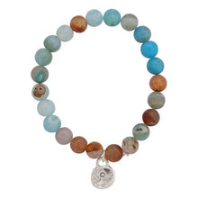 Load image into Gallery viewer, Semi Precious Stones Stretch Bracelet