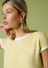 Load image into Gallery viewer, The Cropped Favorite Daughter Ringer Tee