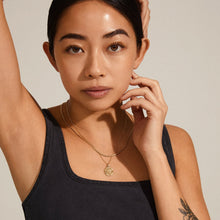 Load image into Gallery viewer, Pilgrim 2 in 1 Gold Plated Coin Necklace