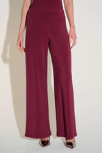 Load image into Gallery viewer, Joseph Ribkoff Pull-On Signature | Wide-Leg Pants in Merlot