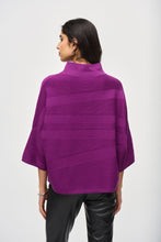 Load image into Gallery viewer, Joseph Ribkoff Empress Sweater Knit Mock Neck Boxy Top
