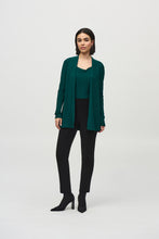 Load image into Gallery viewer, Joseph Ribkoff Absolute Green 2 Piece Tunic Silky Knit Cover-Up and Cami Set