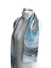 Load image into Gallery viewer, Dolcezza “Ripple Effect VI” Multi-Colour Print Scarf
