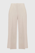 Load image into Gallery viewer, Joseph Ribkoff Lux Twill Pull-on Culotte Pants in Parchment