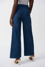 Load image into Gallery viewer, Joseph Ribkoff Denim Medium Blue Goldie Classic Wide-Leg Stretch Jeans