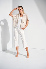 Load image into Gallery viewer, Joseph Ribkoff Moonstone Nylon Hooded Short Sleeve Boxy Jacket
