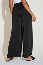 Load image into Gallery viewer, Signature | Satin Wide Leg Pants with Front Overlay