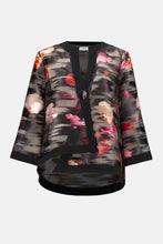Load image into Gallery viewer, Signature | Organza & Silky Knit Floral Swing Jacket