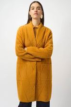 Load image into Gallery viewer, Feather Yarn Sweater Knit Coat