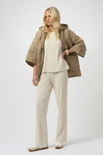 Load image into Gallery viewer, Pleated Scuba Crepe Boxy Top