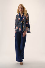 Load image into Gallery viewer, Signature | Jacquard Organza Floral Print Swing Jacket