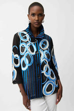 Load image into Gallery viewer, Satin And Mesh Soutache Jacket With Bell Sleeves