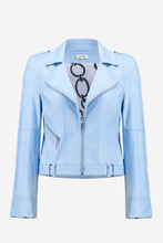 Load image into Gallery viewer, Foiled Faux Suede Fitted Jacket with Decorative Buckles