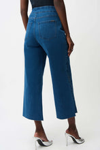 Load image into Gallery viewer, Culotte Jeans With Rhinestones