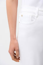 Load image into Gallery viewer, Joseph Ribkoff White Goldie Classic Wide-Leg Stretch Jeans