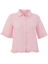 Load image into Gallery viewer, Button Front Linen Top