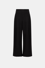 Load image into Gallery viewer, Silky Knit Pearl-Trim Culotte Pants