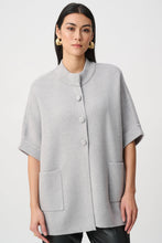 Load image into Gallery viewer, Sweater Knit Mock-Neck Jacket