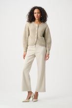 Load image into Gallery viewer, Sweater Knit Sequined Boxy Crewneck Cardigan