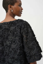Load image into Gallery viewer, Textured Floral Boxy Top