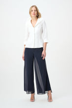 Load image into Gallery viewer, Chiffon Wide-Leg Pull-On Pants