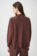 Load image into Gallery viewer, Sequin Mock-Neck Sweater