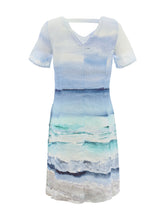 Load image into Gallery viewer, Seascape Linen Dress