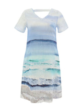 Load image into Gallery viewer, Seascape Linen Dress