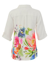 Load image into Gallery viewer, Spring Delight Button Front Print Shirt
