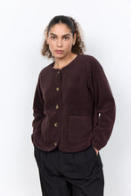 Load image into Gallery viewer, Sherpa Fleece Button Up Jacket