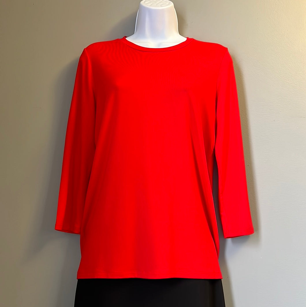 Soft Works 3/4 Sleeve Crew Neck Bamboo Top