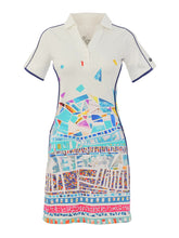 Load image into Gallery viewer, 4-Way Stretch Print Golf Dress with Detachable Shorts