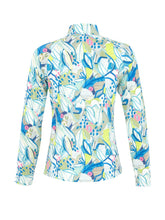 Load image into Gallery viewer, Printed Zip-Up Sport Jacket
