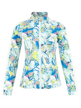 Load image into Gallery viewer, Printed Zip-Up Sport Jacket