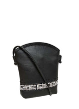Load image into Gallery viewer, B.lush Mini Crossbody Purse with Back Zipper Pocket &amp; Tweed Detail in Cobalt, Black or Taupe
