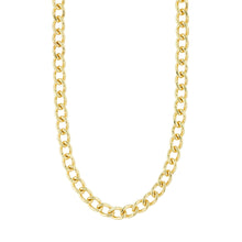 Load image into Gallery viewer, Pilgrim Charm recycled curb necklace