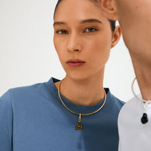 Load image into Gallery viewer, Pilgrim Charm recycled acrylic stone pendant