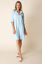 Load image into Gallery viewer, Gathered Back Shirt Dress
