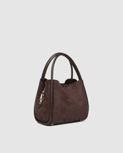 Load image into Gallery viewer, Steffie Suede Mini Tote Bag