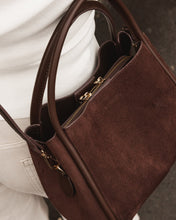 Load image into Gallery viewer, Steffie Suede Mini Tote Bag