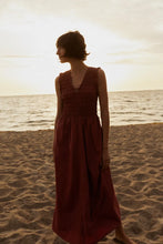 Load image into Gallery viewer, Borgnette Shirred Dress