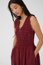Load image into Gallery viewer, Borgnette Shirred Dress