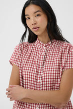 Load image into Gallery viewer, Bjanka Check Blouse
