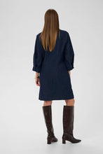 Load image into Gallery viewer, Chambray Short Denim Dress
