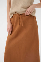 Load image into Gallery viewer, Bernadina Linen Midi Skirt