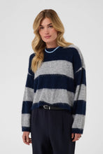 Load image into Gallery viewer, Tayzie Pullover Stripe Sweater
