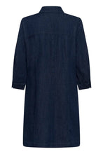 Load image into Gallery viewer, Chambray Short Denim Dress