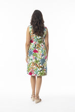 Load image into Gallery viewer, Orientique Ovahe Multi Print Sleeveless Shift Dress