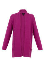 Load image into Gallery viewer, Marble Multi Knit Edge to Edge Longline Cardigan with Pocket Detail
